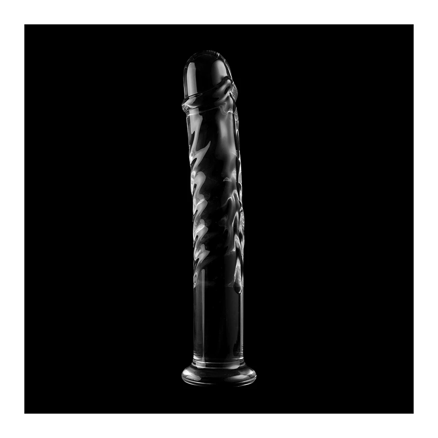 NEBULA SERIES BY IBIZA - MODELLO 16 DILDO IN VETRO BOROSILICATO 18,5 X 3 CM ROSA